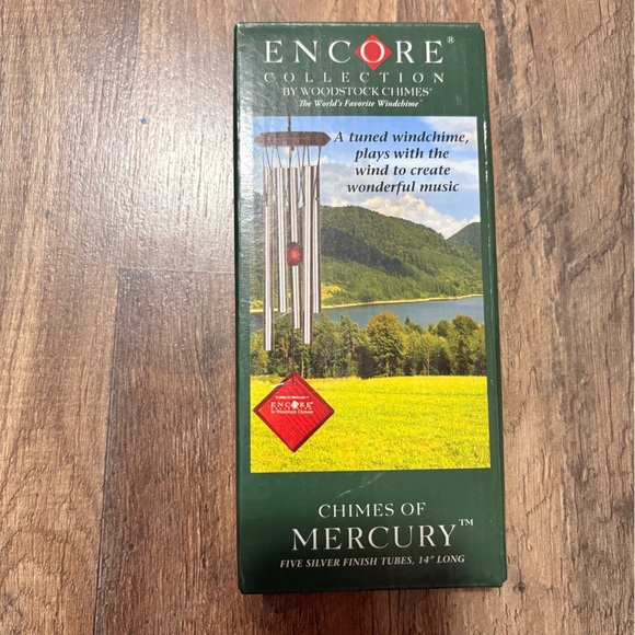 Encore By Fiesso Other - Woodstock Chimes of Mercury Wind Chime - Silver